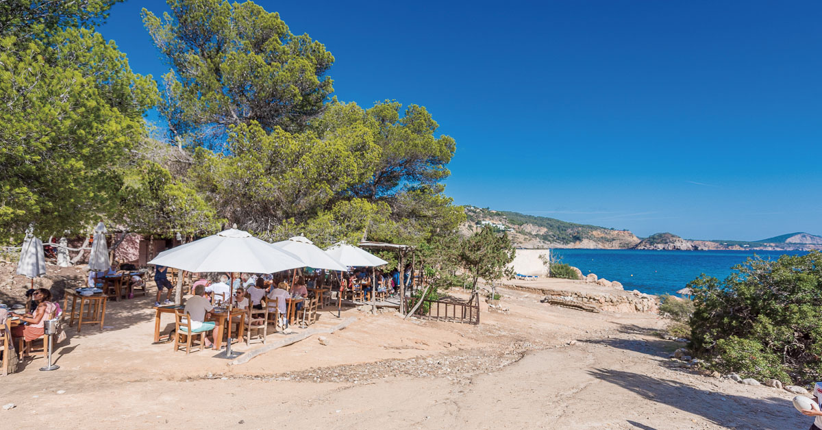 fish and rice in Ibiza at Restaurante Ses Boques